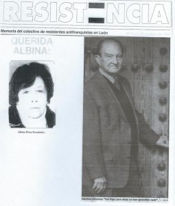 Albina y Nicolas sanchez Albornoz
