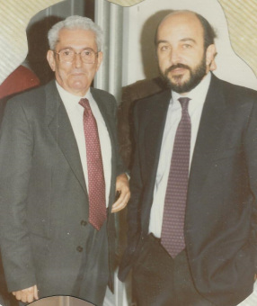 Marcelino Camacho y Joaquín Almunia